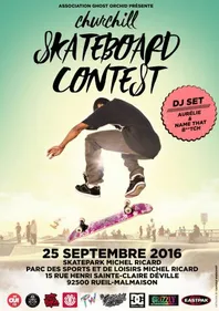 OÜI FM présente le Churchill Skateboard Contest