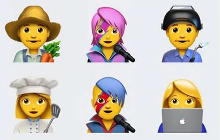 Les émojis David Bowie sont là