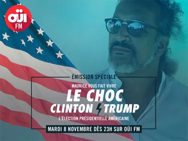Journée spéciale élection présidentielle américaine avec Maurice...