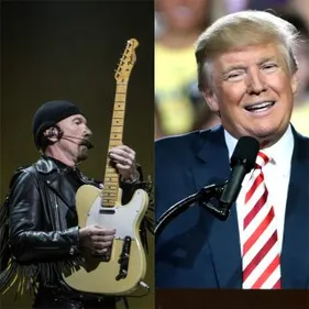 Donald Trump a littéralement retardé la sortie du prochain album de U2
