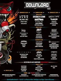 Download Festival Paris 2017 : l'affiche finale