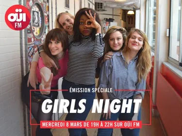 Girls Night : rendez-vous le mercredi 8 mars dès 19h sur OÜI FM