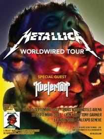 Trois concerts en France pour Metallica