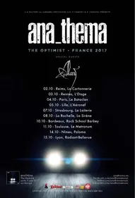 Anathema en tournée en France à l'automne !