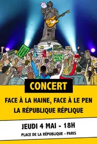 Un concert pour contrer le FN à Paris