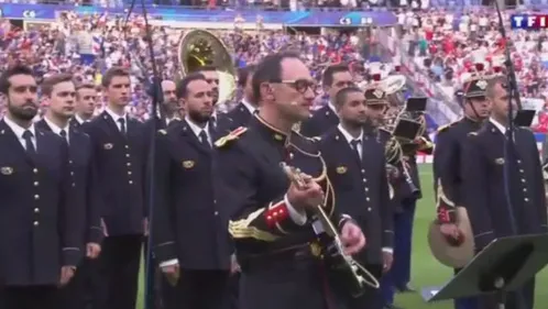 L'interprète de "Don't Look Back In Anger" au Stade de France...