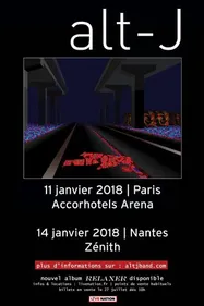 Deux concerts en France en 2018 pour Alt-J