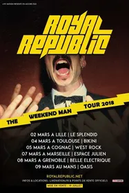 Royal Republic : six nouvelles dates annoncées en France