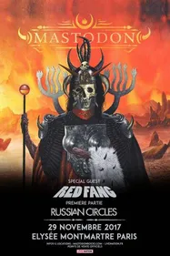 Mastodon revient à Paris