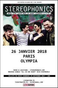 Les Stéréophonics reviennent pour une date parisienne