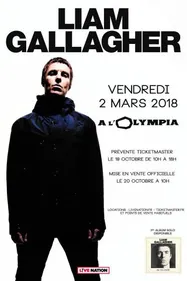 Liam Gallagher annonce une date à Paris