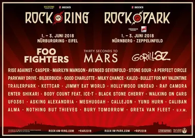 Rock Am Ring et Rock Im Park révèlent leur affiche