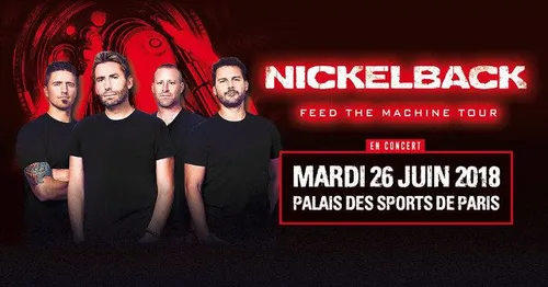 Nickelback de retour à Paris