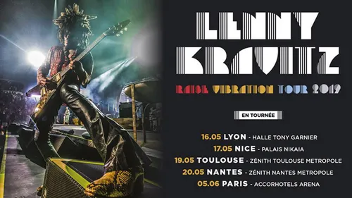 Lenny Kravitz revient en France