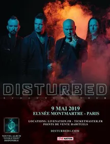 Disturbed de retour à Paris