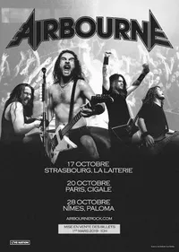 Airbourne revient en France