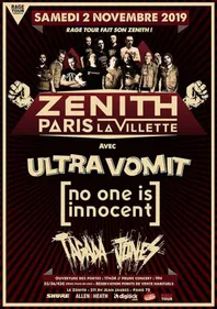 Ultra Vomit, Tagada Jones et No One Is Innocent en concert à Paris