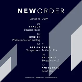 New Order annonce une date parisienne en octobre !
