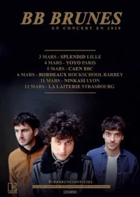 BB Brunes en tournée française