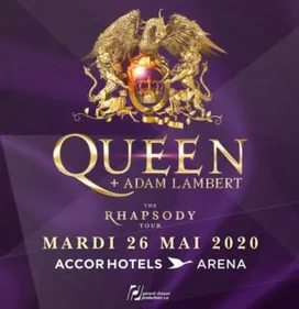 Queen + Adam Lambert de retour à Paris