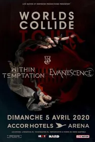 Evanescence et Within Temptation en concert ensemble