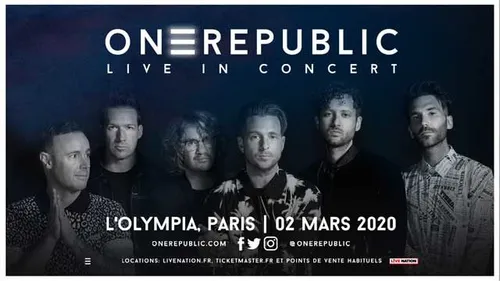 OneRepublic de retour à Paris
