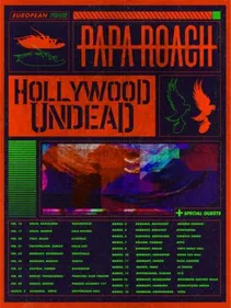 Papa Roach annonce un concert à Paris
