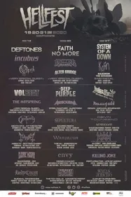 Hellfest 2020 : l'affiche