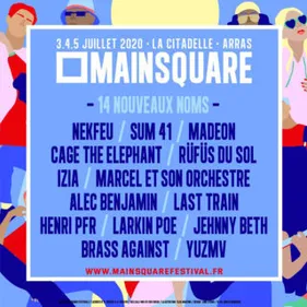 Main Square Festival 2020 : 14 nouveaux noms