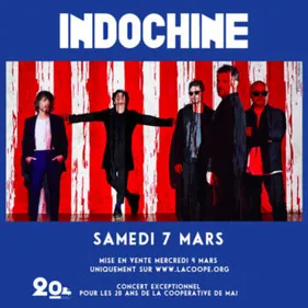 Indochine annonce un concert exceptionnel à Clermont-Ferrand