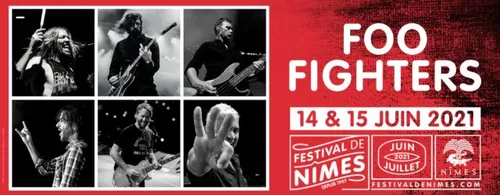 Foo Fighters : les deux dates à Nîmes décalées à 2021
