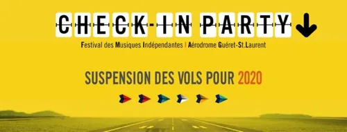 Check In Party : pas d'édition 2020