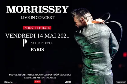 Morrissey repousse une nouvelle fois son concert parisien