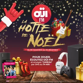 La hotte de Noël de retour sur OUI FM !