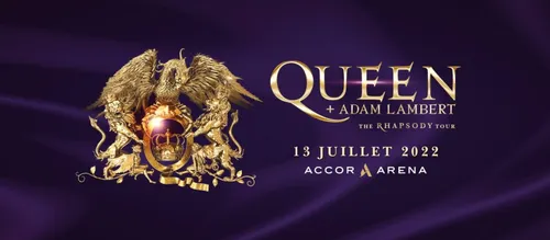Queen + Adam Lambert : le concert parisien à nouveau reporté