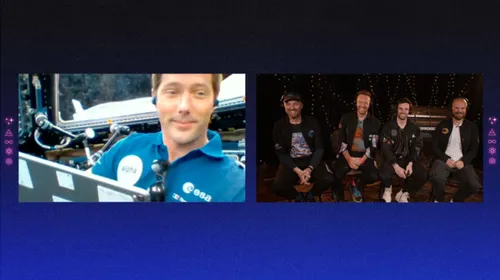 Le nouveau Coldplay s’offre une avant-première depuis l’espace [vidéo]
