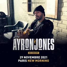 Ayron Jones annonce un concert en France