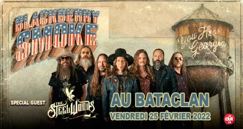 Blackberry Smoke en concert à Paris avec OUI FM