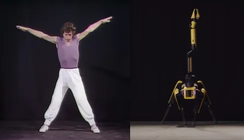 Impressionnant et flippant, des robots imitent Mick Jagger dans...