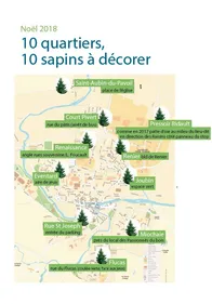 Segré. Dix sapins à décorer dans les quartiers