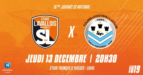 Le groupe Stade Lavallois pour ce jeudi