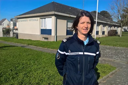 Portraits de femmes : Dorothée Cartier, commandante de gendarmerie