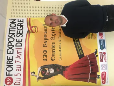 Segré. Alexis Remaud, nouveau président de la foire-expo