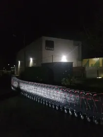 Le Lion d'Angers. Les agriculteurs ont mené une opération coup de...