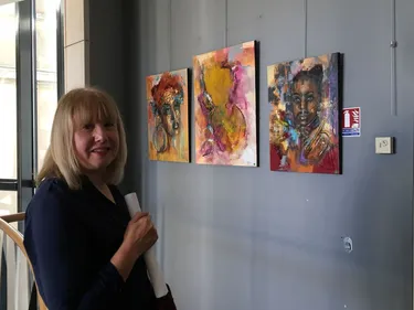 Château-Gontier. Chantal Gougeon-Moussu expose ce qui la « touche »...