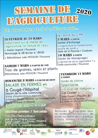 La semaine de l'agricuture d'Ombrée d'Anjou démarre ce soir