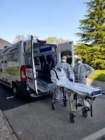 À Laval et Segré, les ambulanciers sont mobilisés contre le...