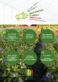 Une journée spéciale jardin aux Serres Renazéennes