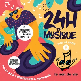 24 heures de direct pour les commerçants de Mayenne