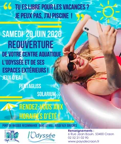 A Craon, le centre aquatique réouvre demain